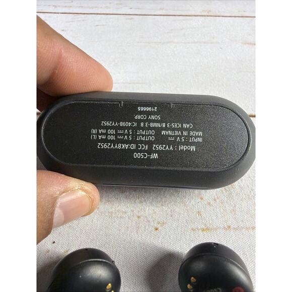 Sony WF-C500 True Wireless Earbuds Black YY2952 - Used Works - Picture 5 of 5